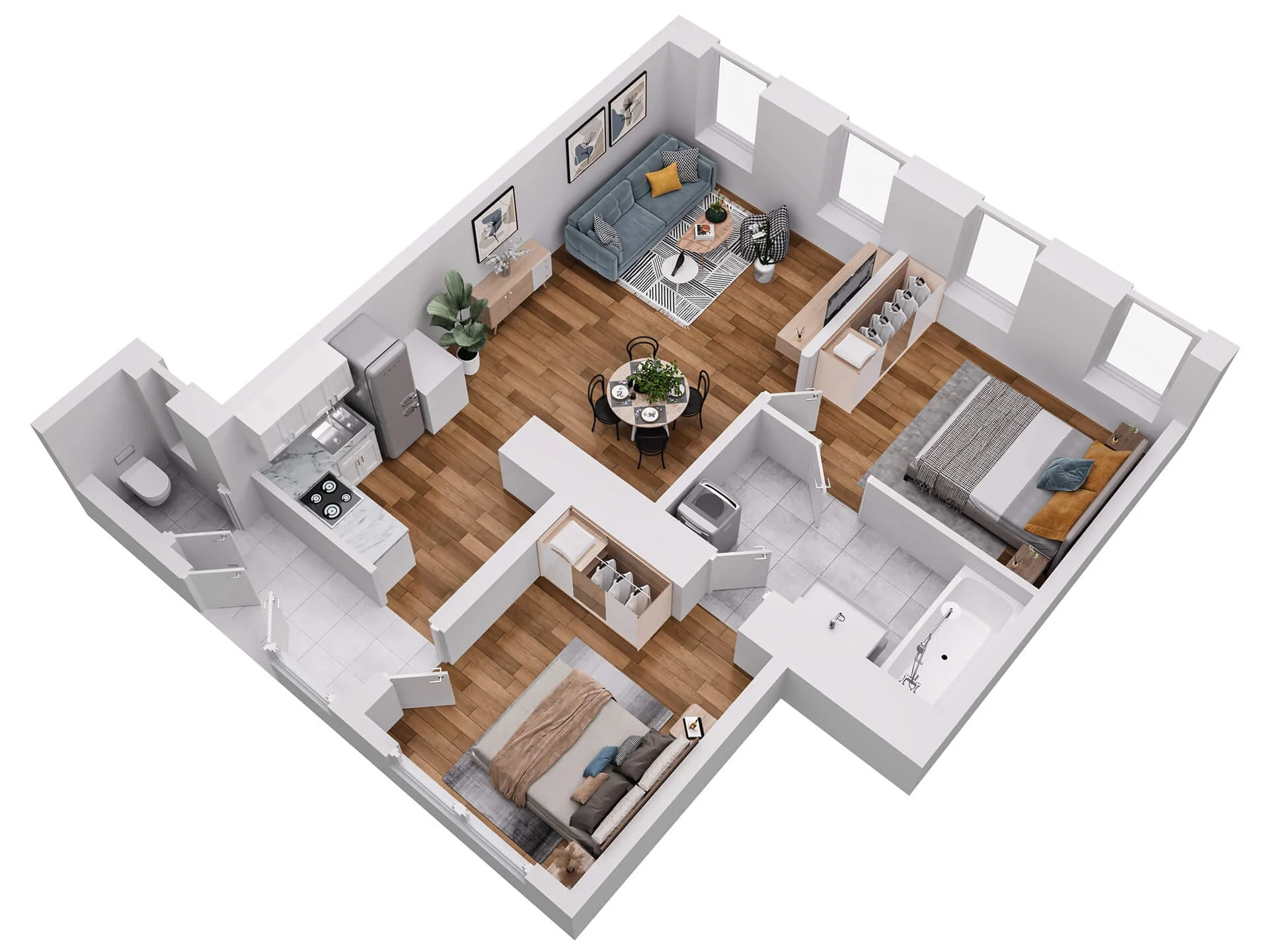 Urbanes Apartment-Design